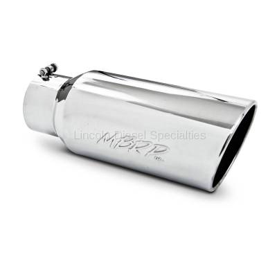MBRP - MBRP Universal 7" Rolled End T304 Exhaust Tip (5" Inlet  7" Outlet)