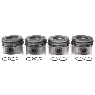 Mahle OEM - MAHLE Left Bank Pistons w/ Rings STD. (Set of 4)