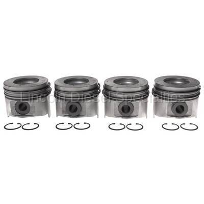 Mahle OEM - MAHLE Left Bank Pistons w/ Rings STD. (Set of 4)*