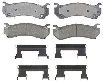 AC Delco - AC DELCO Advantage 01-10 Duramax Rear Ceramic Pad Set (Single Wheel)