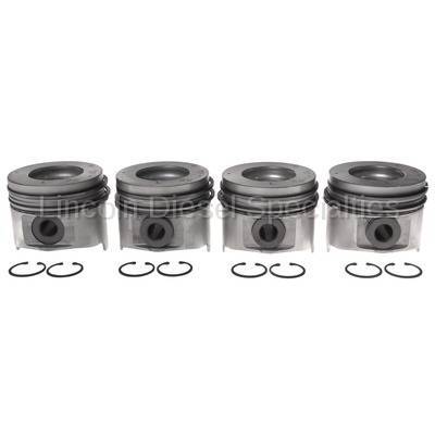 Mahle OEM - MAHLE Right Bank Pistons w/ Rings .040 (Set of 4)*