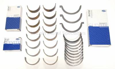 Mahle OEM - Mahle Clevite P Series Rods,Mains,Thrust Washer Bearings Set for Duramax (2001-2010)