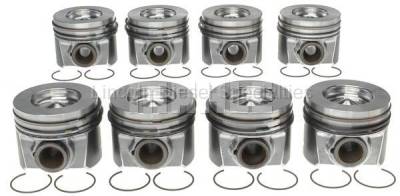 Mahle OEM - MAHLE Full Set Right and Left Side Piston w/ Rings STD.