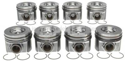 Mahle OEM - MAHLE Full Set Right and Left Side Piston w/ Rings STD.*