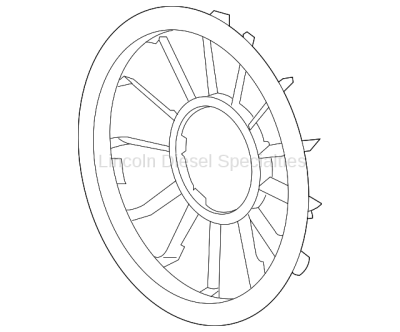 GM - GM Fan Shroud Rear (2006-2010)