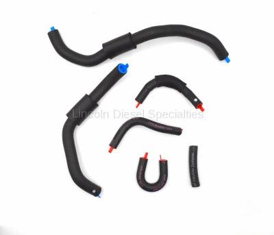 Lincoln Diesel Specialities - OEM Complete LBZ-LMM Fuel Return Line Kit (2006-2010)