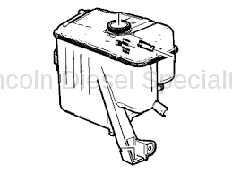 GM - GM OEM Coolant Over Flow/ Surge Tank (2011-2012)