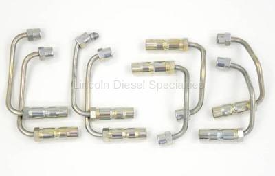 Lincoln Diesel Specialites* - Brand New Aftermarket LB7 High Pressure Fuel Line Set (2001-2004)