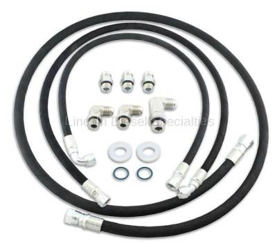 Deviant Race Parts - Deviant Race Parts, GM/Duramax , Transmission Cooler Repair Lines 5/8" (2011-2014)