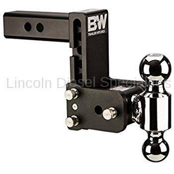 B&W Trailer Hitches - B&W Tow & Stow  Receiver Hitch, Dual Ball (2" & 2-5/16") 5" Drop / 4.5" Rise (Universal)*
