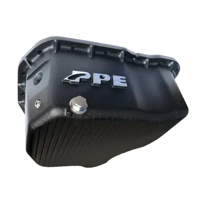 Pacific Performance Engineering - PPE EXTRA CAPACITY REPLACEMENT ENGINE OIL PAN, BLACK, GM DURAMAX LML (2011-2016) 