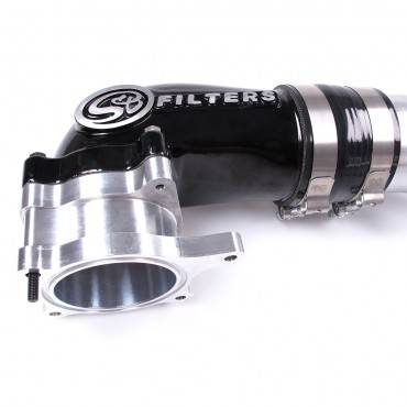 S&B Filters - S&B POWERSTROKE INTAKE ELBOW WITH COLD SIDE I/C PIPING & BOOTS (2005-2007) *