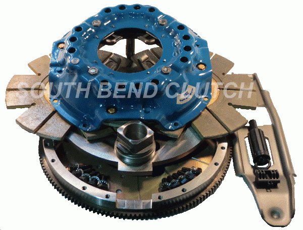 South Bend Clutch - South Bend Ford Powerstroke 6 Speed Competition Dual Disc Clutch Kit (950HP)