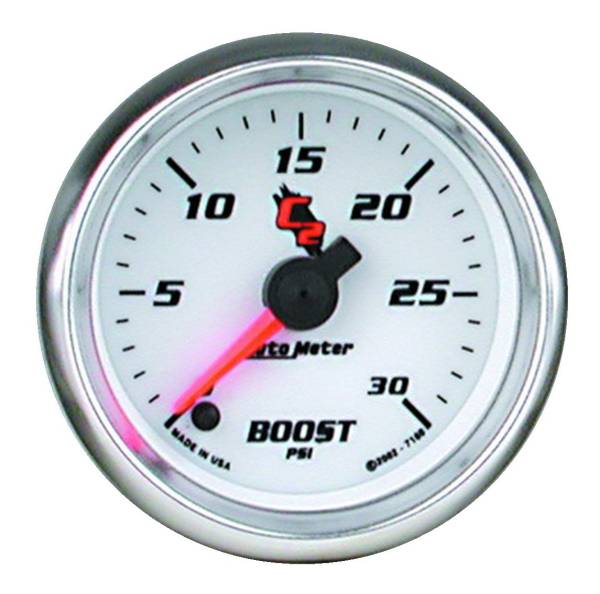 Auto Meter - AutoMeter C2 Digital 2-1/16" 0-30 PSI Boost