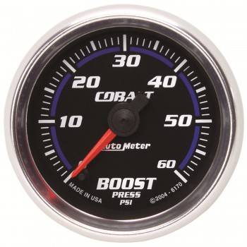 Auto Meter - AutoMeter Cobalt Digital 2-1/16" 0-60 PSI Boost*******