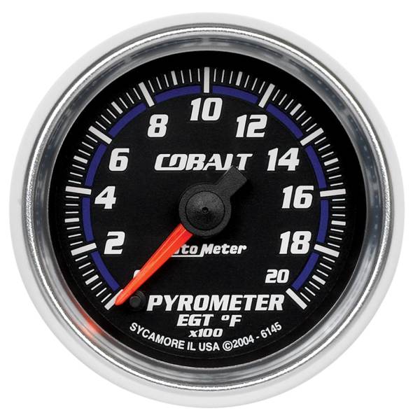 Auto Meter - AutoMeter Cobalt Digital 2-1/16" 0-2000°F Pyrometer 