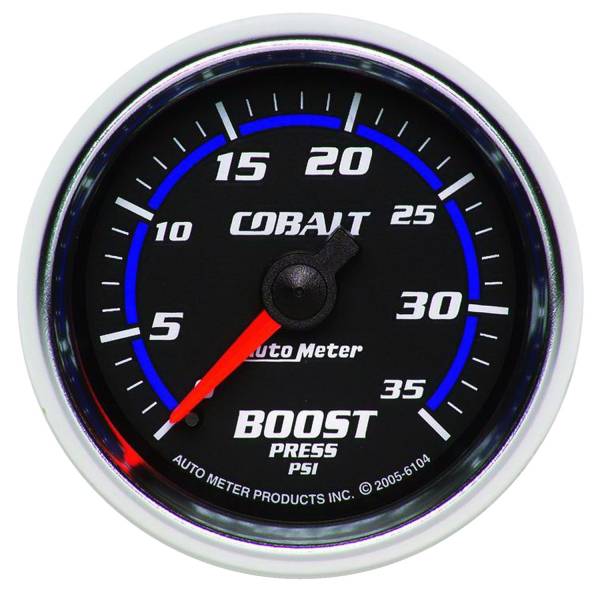 Auto Meter - AutoMeter Cobalt Mechanical 2-1/16" 0-35 PSI Boost