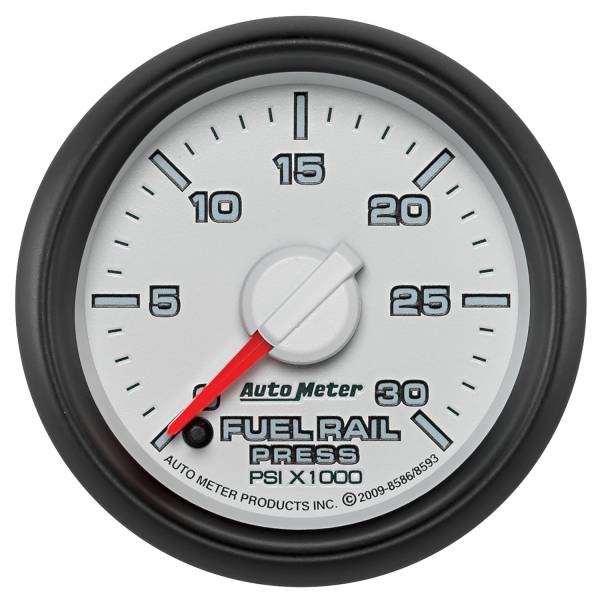 Auto Meter - AutoMeter Dodge 3rd Gen Factory Match Digital 2-1/16" 0-30K PSI Fuel Rail Pressure ******