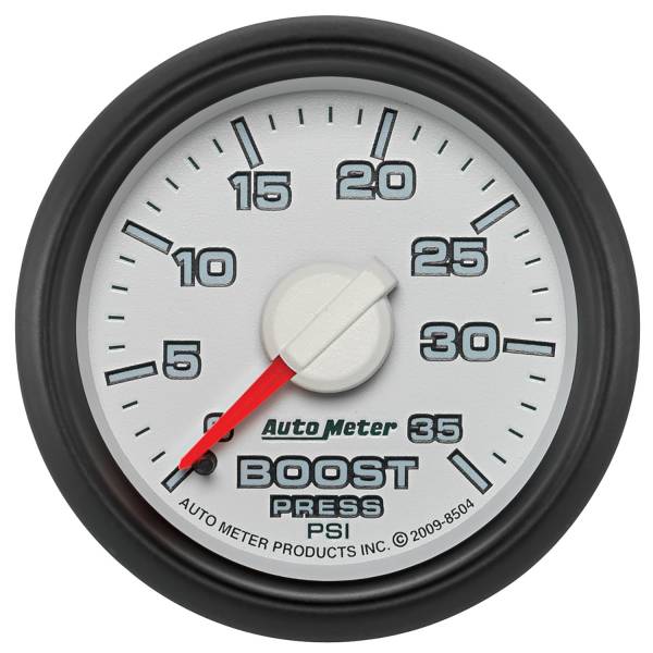 Auto Meter - AutoMeter Dodge 3rd Gen Factory Match Mechanical 2-1/16" 0-35 PSI Boost*******