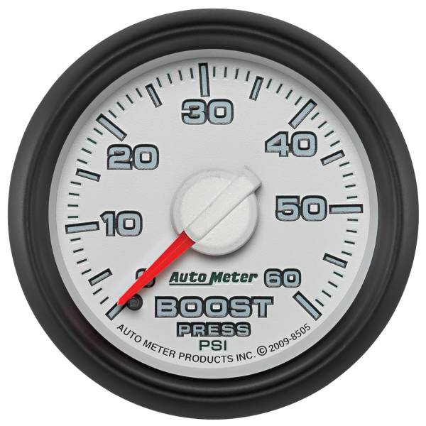 Auto Meter - AutoMeter Dodge 3rd Gen Factory Match Mechanical 2-1/16" 0-60 PSI Boost**********