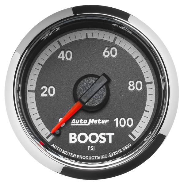 Auto Meter - AutoMeter Dodge 4th Gen Factory Match Mechanical 2-1/16" 0-100 PSI Boost