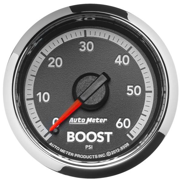 Auto Meter - AutoMeter Dodge 4th Gen Factory Match Mechanical 2-1/16" 0-60 PSI Boost