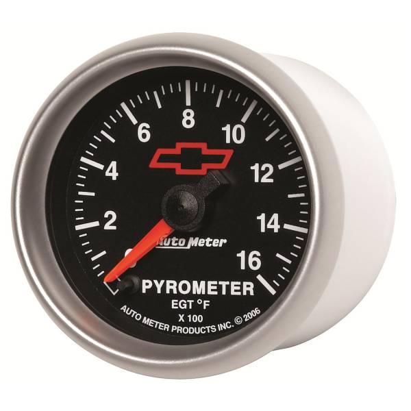 Auto Meter - AutoMeter GM Black Digital 2-1/16" 0-1600°F Pyrometer