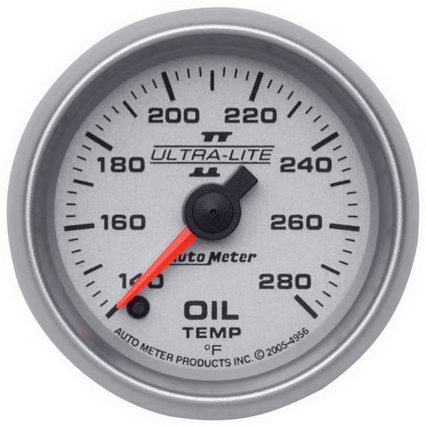 Auto Meter - AutoMeter Ultra-Lite II Digital 2-1/16" 140-280°F Oil Temperature 