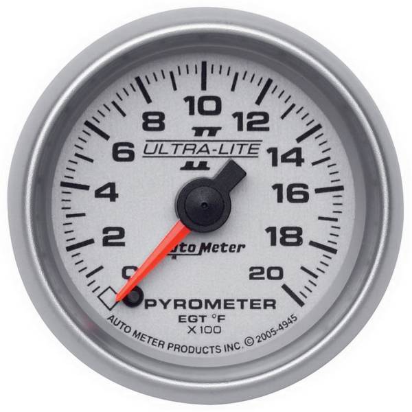 Auto Meter - AutoMeter Ultra-Lite II Digital 2-1/16" 0-2000°F Pyrometer