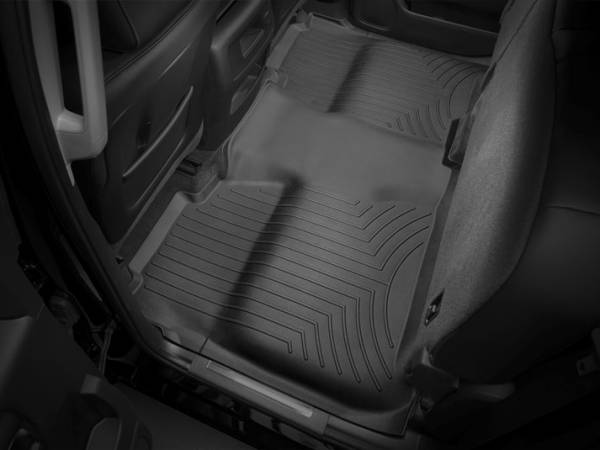 WeatherTech - WeatherTech 2015-2016 Chevrolet/GMC Crew Cab Floor Liner 2nd Row Underseat Coverage-Black