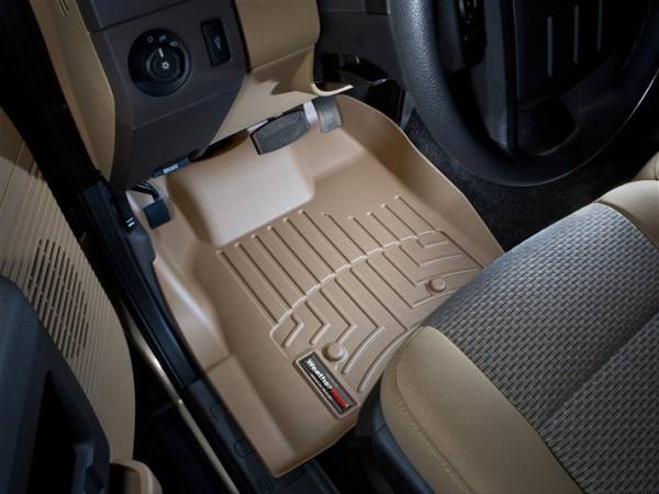 WeatherTech - WeatherTech 2011-2016 Regular Cab Ford Floor Liner 1st Row-Tan