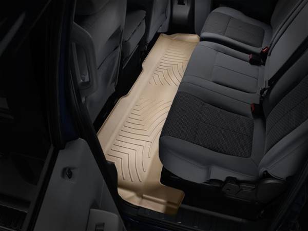 WeatherTech - WeatherTech 2011-2016 SuperCrew Ford Floor Liner 2nd Row-Tan