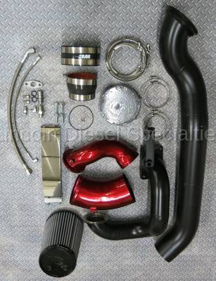 WCFab - Wehrli Custom Fab Dodge/Cummins 5.9L, S400/Stock Twin Turbo Kit (2003-2007)