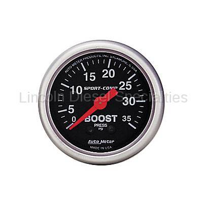 Auto Meter - Auto Meter Sport-Comp Boost Gauge (Universal)************