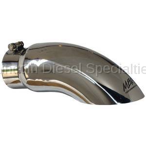 MBRP - MBRP Universal 5" Single Wall Turn Down Exhaust Tip (4" Inlet, 5" Outlet) 