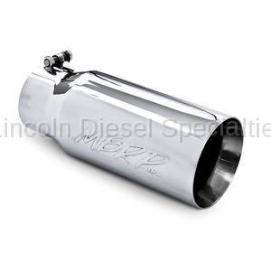 MBRP - MBRP Universal 5" Dual Wall Straight Cut Exhaust Tip (4" Inlet, 5" Outlet)