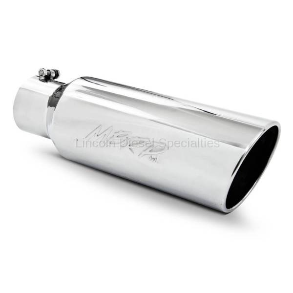 MBRP - MBRP Universal 6" Rolled End T304 Exhaust Tip (4" Inlet 6 " Outlet