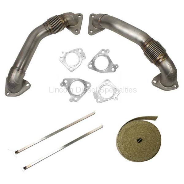BD Diesel Performance - BD Power Up-Pipe Kit (T304 Stainless) 2001-2004