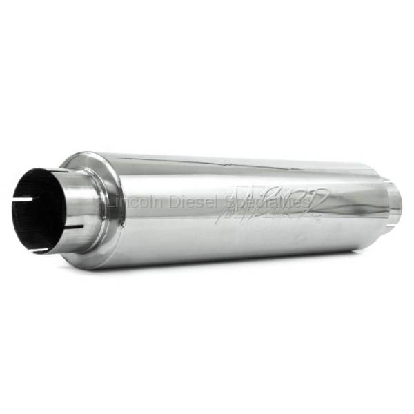 MBRP - MBRP Universal 4"Quiet Tone Muffler  4"Inlet  4" Outlet, 30" Overall length Aluminized Steel