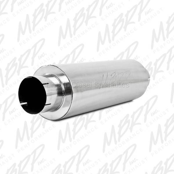 MBRP - MBRP Universal Quiet Tone Muffler 5" Aluminized Steel