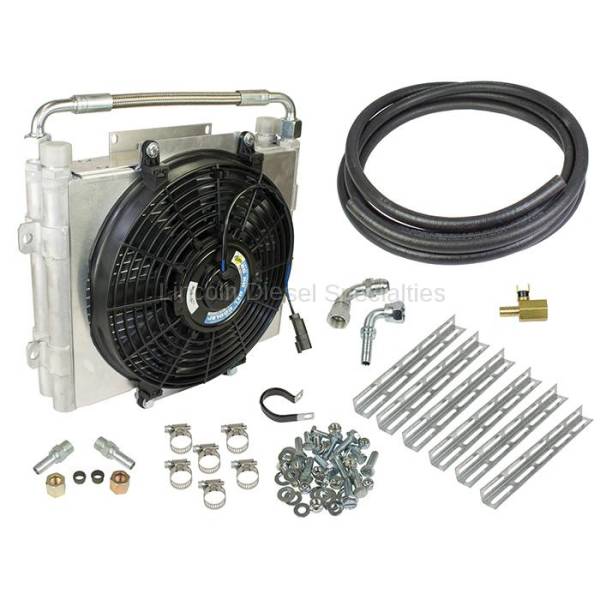 BD Diesel Performance - BD-Power Xtruded Double Stacked Auxiliary Trans Cooler Kit