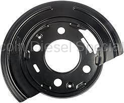 GM - GM Front Brake Dust/Splash Shield (2001-2010)