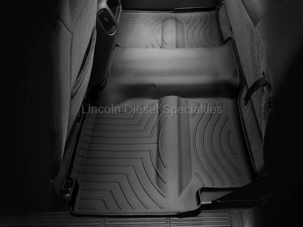 WeatherTech - WeatherTech Duramax 2nd Row Only Floor Liner with Full Underseat Coverage (Black) 2001-2007