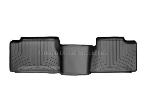 WeatherTech - WeatherTech Duramax 2nd Row Only Floor Liner with Standard Over Hump Rear (Black) 2001-2007