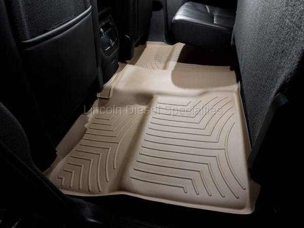 WeatherTech - WeatherTech Duramax 2nd Row Only Floor Liner with Full Underseat Coverage (Tan) 2007.5-2014
