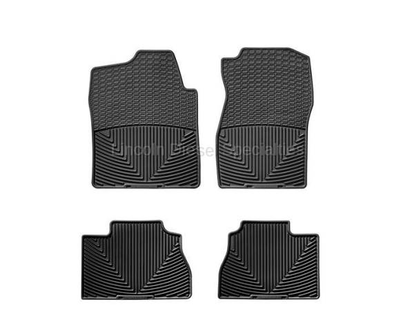 WeatherTech - WeatherTech Duramax Front And Rear All Weather Floor Mats (Black) 2007.5-2014
