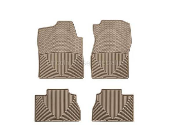 WeatherTech - WeatherTech Duramax Front And Rear All Weather Floor Mats (Tan) 2007.5-2014