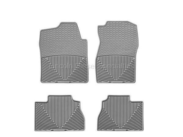 WeatherTech - WeatherTech Duramax Front And Rear All Weather Floor Mats (Grey) 2007.5-2014