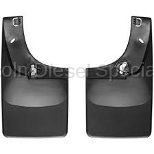 WeatherTech - WeatherTech Mud Flap Front Only Std. Fenders Laser Fitted, 2001-2007