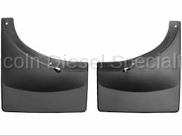 WeatherTech - WeatherTech Mud Flap Rear Only For Dually, No Drill Laser Fit (2007.5-2014)*